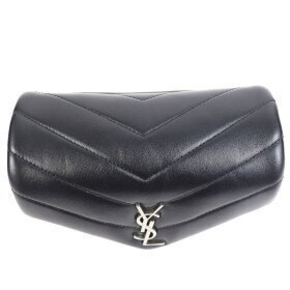 YVES SAINT LAURENT Loulou Toy Bag Quilted Leather Monogram Y Calfskin Pochette - Picture 6 of 7
